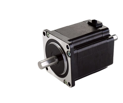 acheter 57 mm Nema 23 moteur hybride pas à pas à double arbre 2 phase six fil moteur pas à pas online manufacture