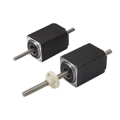 acheter 28LHS à double arbre série 140N force 2 phase Nema11 sans écrous captifs et externes moteurs hybrides linéaires pas à pas online manufacture