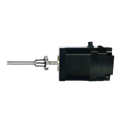 acheter 57LHS3004B-160BR frein à quatre fils 100N force 2 phase Nema23 vis à bille hybride linéaire stepper moteurs lineaires accuateurs online manufacture