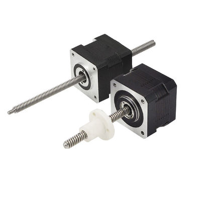 Série 35LHS Six fils 250N Force 2 phase Nema14 Pas de noix captive et externe Hybride linéaire à moteurs pas à pas Accuateurs linéaires