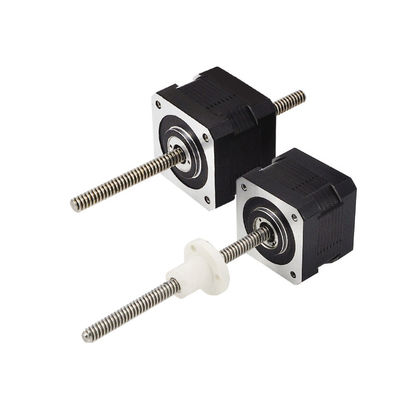 Série 42LHS à six fils 250N Force 2 phase Nema17 Pas de noix captive et externe Hybride linéaire à moteurs pas à pas Accuateurs linéaires