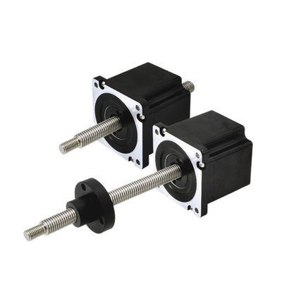 Série 86LHS Six fils 2000N Force 2 phase Nema34 Pas de noix externe captive Hybride linéaire moteur pas à pas Accuateurs linéaires